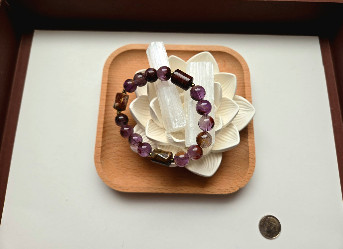 Super 7 & Laguna Lace Agate Bracelet