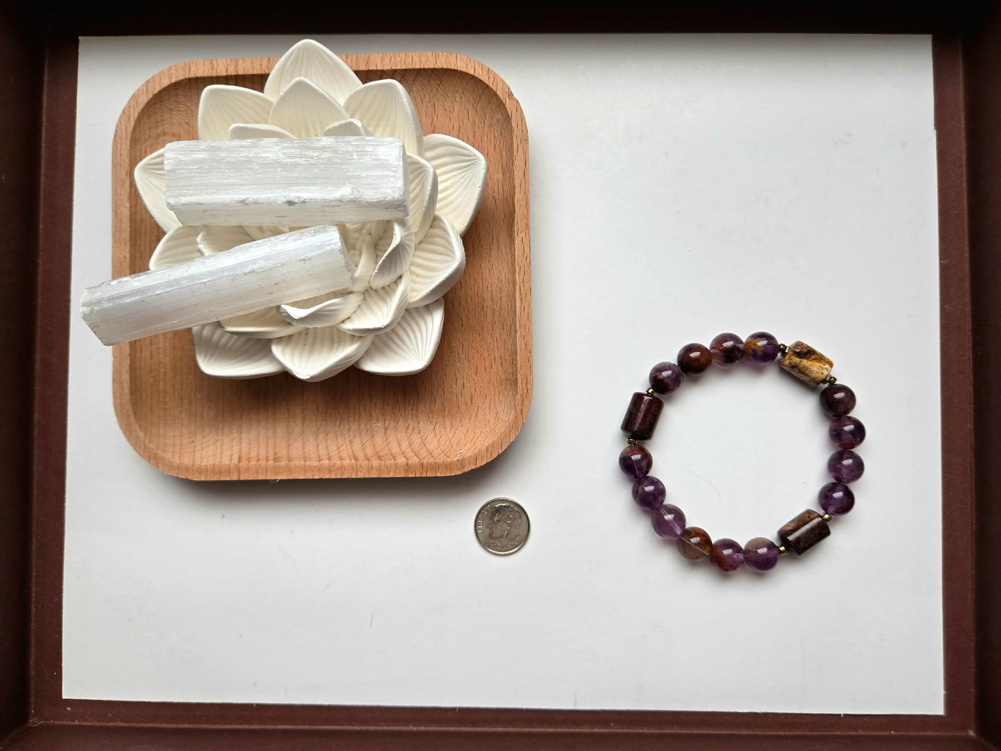 Super 7 & Laguna Lace Agate Bracelet